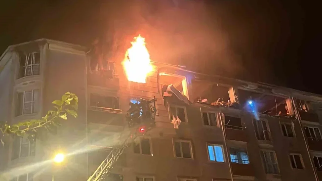 Çorlu'da doğal gaz patlaması: 2 ölü, 5 yaralı