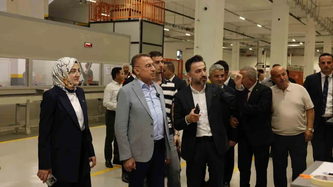 Fuat Oktay: Akyurt 140 ülkeye ihracat yapan üretim üssü oldu