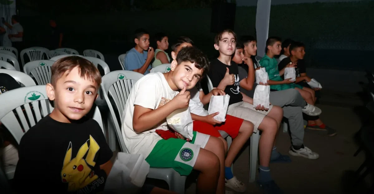 Osmangazi Belediyesi çocuklara yazlık sinema keyfi yaşatıyor