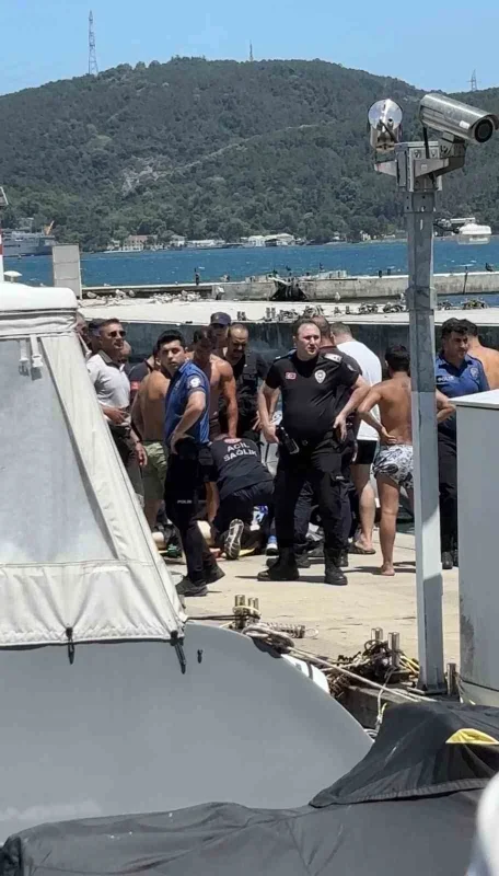 Sarıyer'de boğulma tehlikesi geçiren çocuk hastaneye kaldırıldı