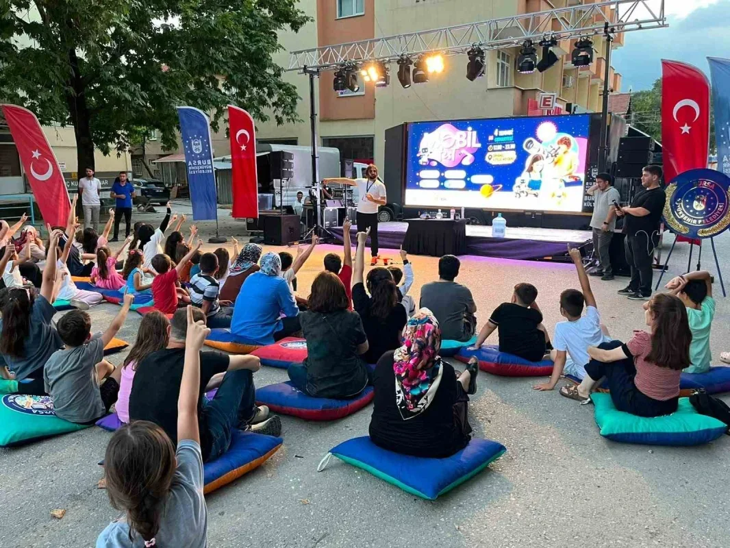 Orhaneli'de MobilFest 2026 ile bilim dolu gece