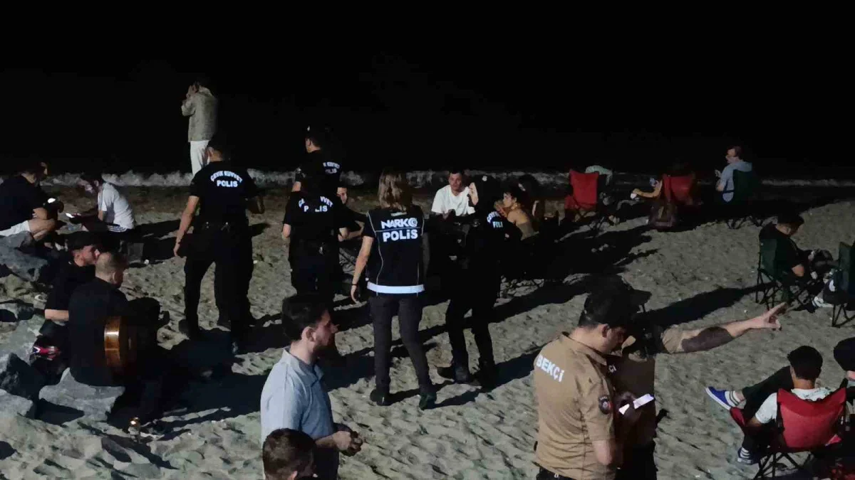 Tekirdağ'da sahilde huzur uygulaması: Bin kişiye GBT
