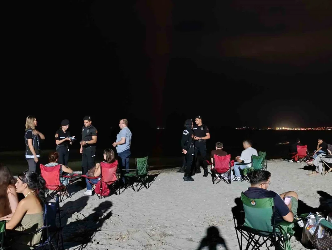 Tekirdağ'da sahilde huzur uygulaması: Bin kişiye GBT