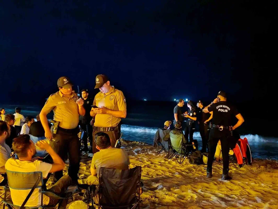 Tekirdağ'da sahilde huzur uygulaması: Bin kişiye GBT