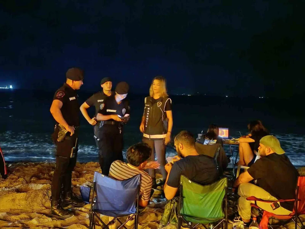 Tekirdağ'da sahilde huzur uygulaması: Bin kişiye GBT
