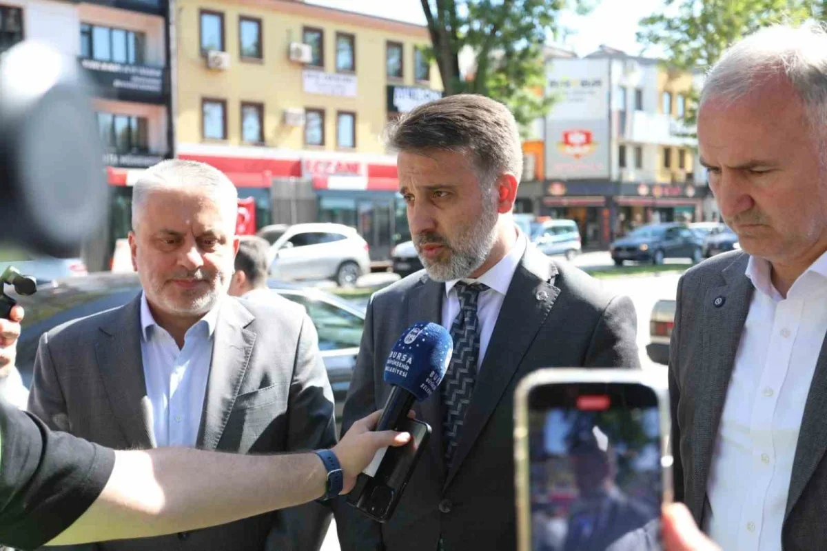 İnegöl'de metrobüs denemesi yapıldı: Hat Alanyurt'a uzanacak