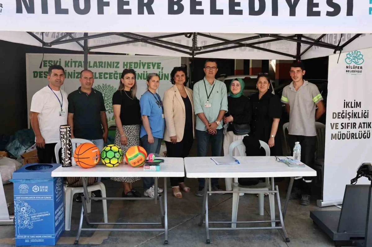 Nilüfer'de atık kağıt getirene sürpriz hediye kampanyası