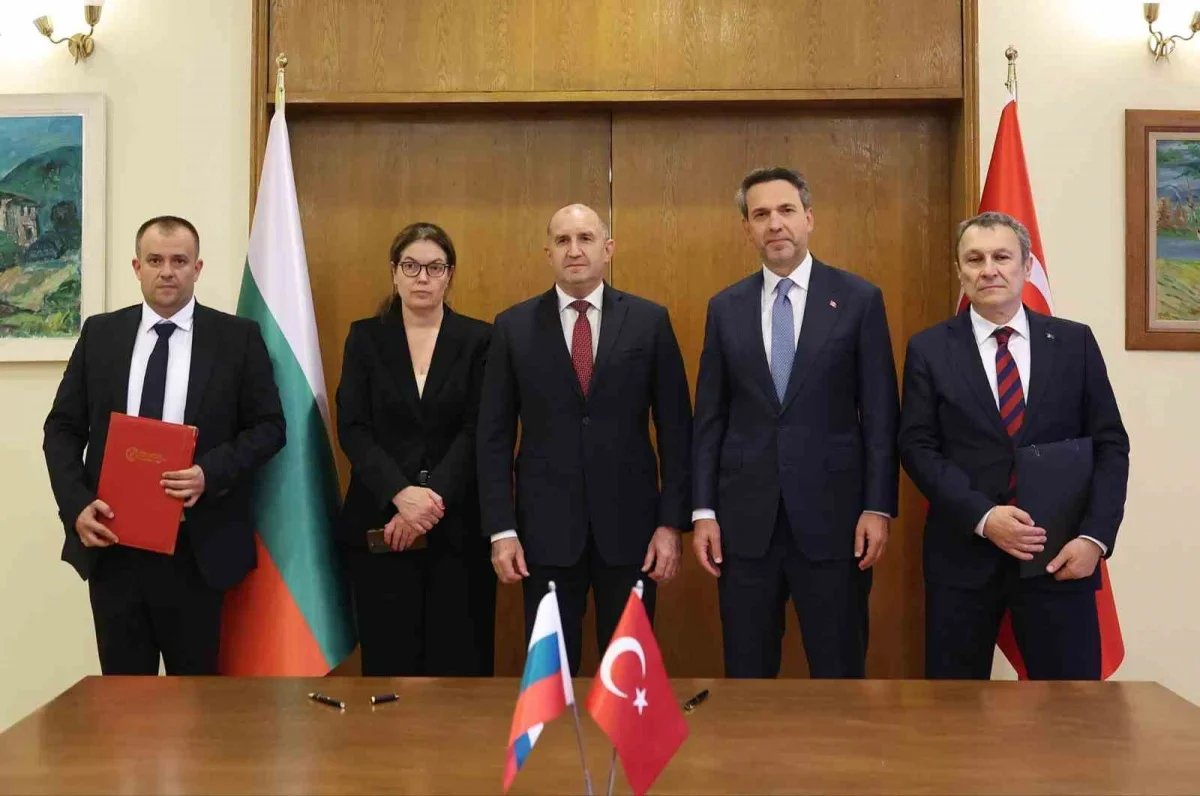 Türkiye ile Bulgaristan doğal gaz iş birliği protokolü imzaladı