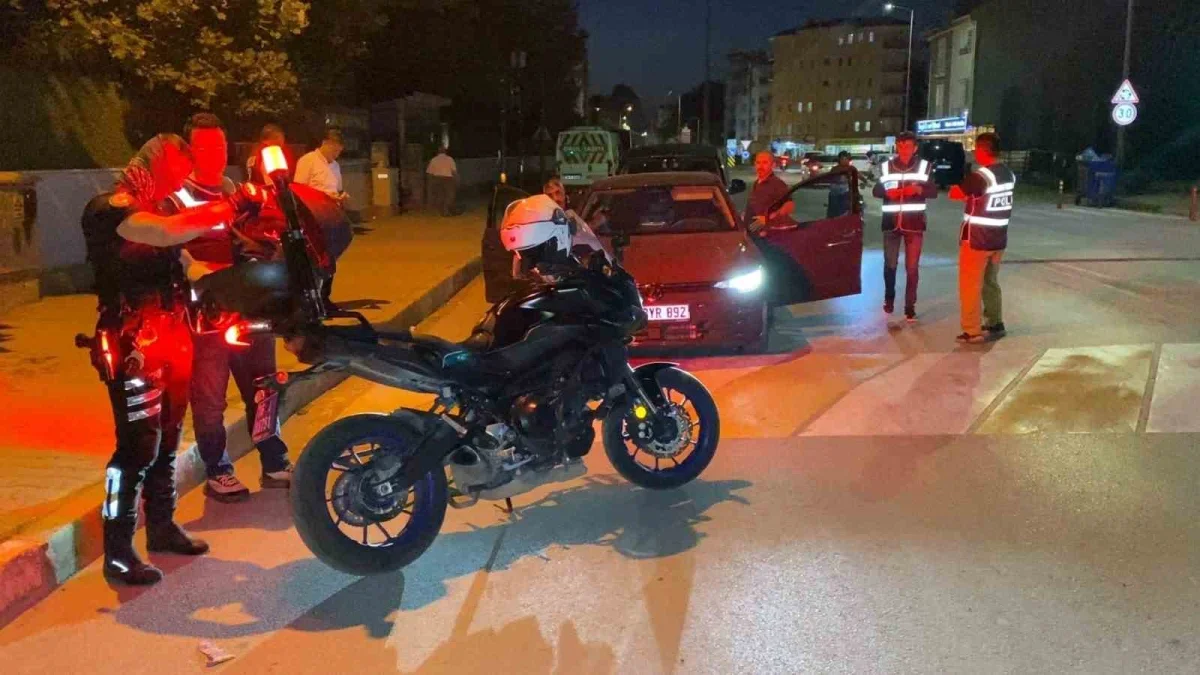 İnegöl'de 200 polisle geniş çaplı asayiş uygulaması