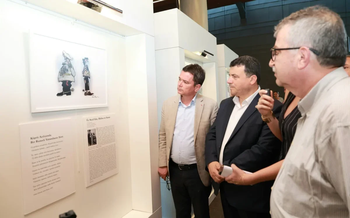 Osmangazi'de göç hikâyeleri karikatür sergisinde buluştu