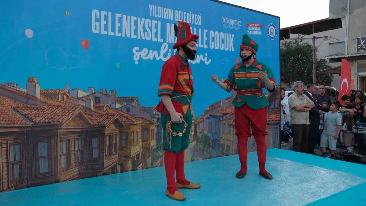 Yıldırım'da Geleneksel Mahalle Çocuk Şenlikleri başladı