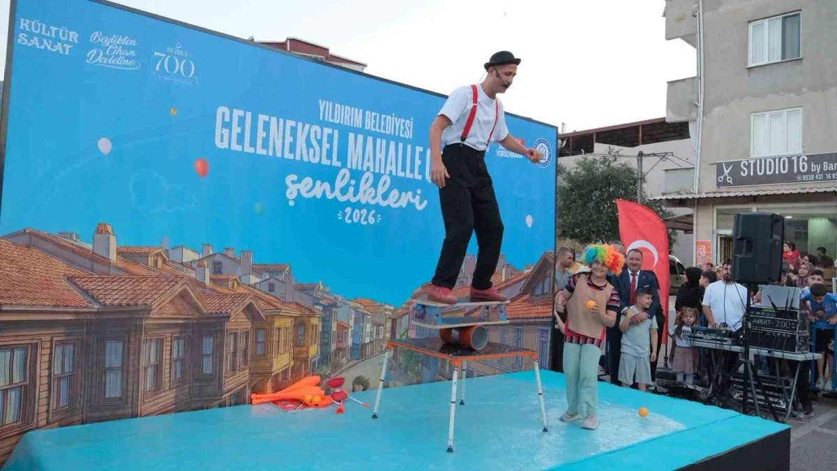 Yıldırım'da Geleneksel Mahalle Çocuk Şenlikleri başladı