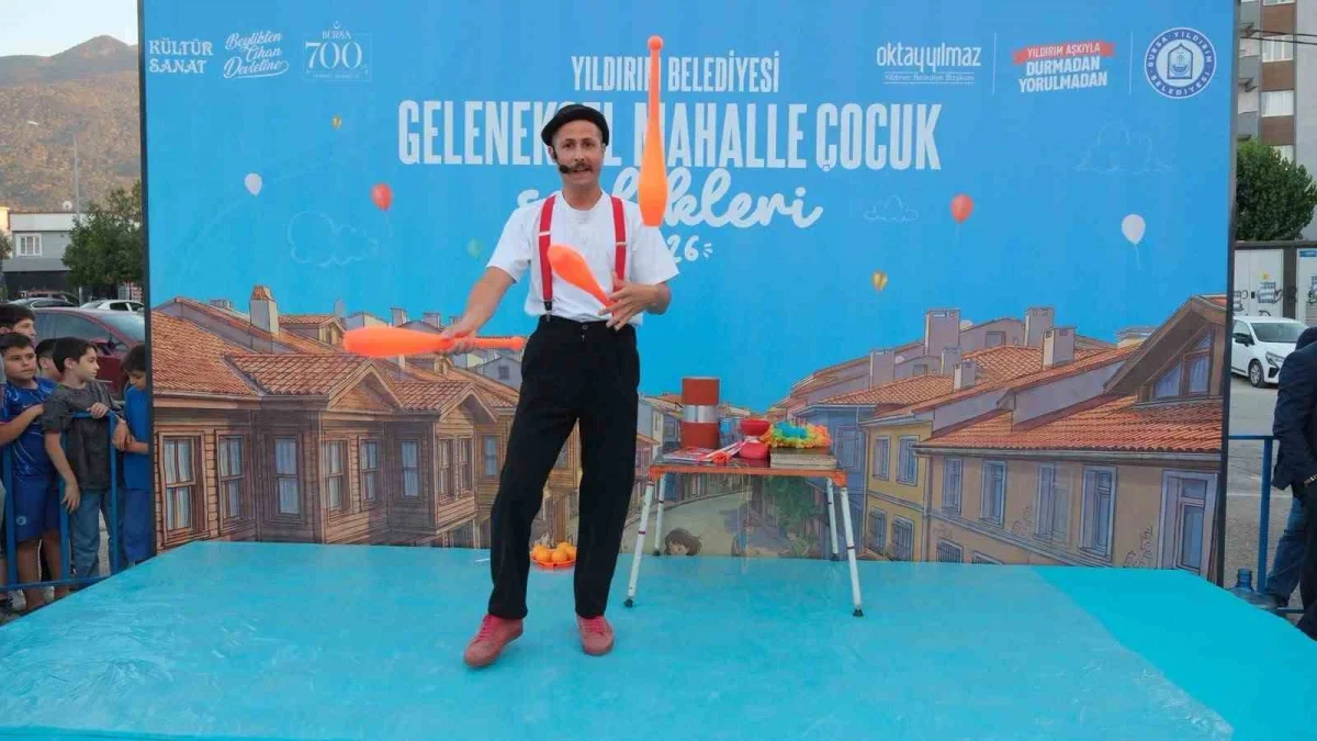Yıldırım'da Geleneksel Mahalle Çocuk Şenlikleri başladı