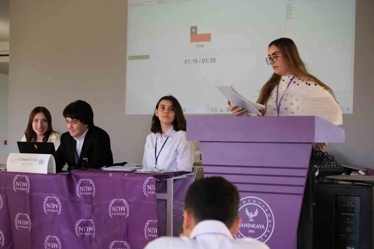 Şahinkaya MUN 2026 Bursa'da 300 öğrenciyi buluşturdu