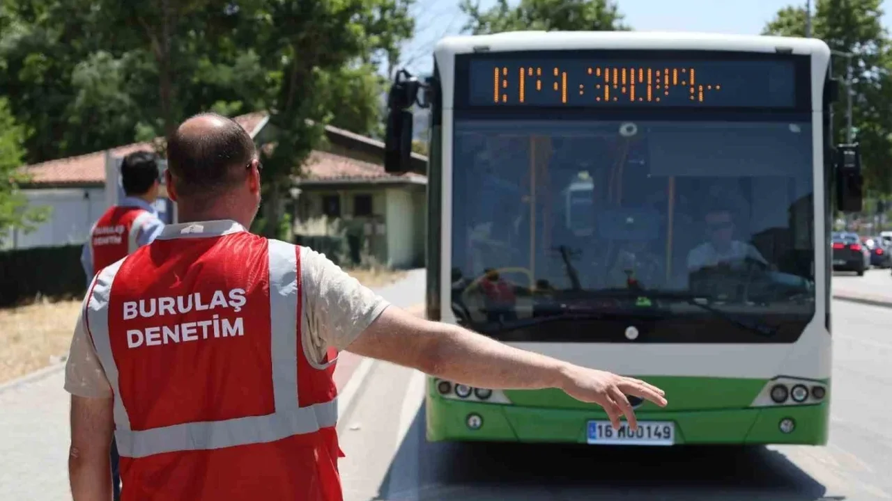 Bursa'da toplu taşımada klima denetimi yaz boyunca sürecek