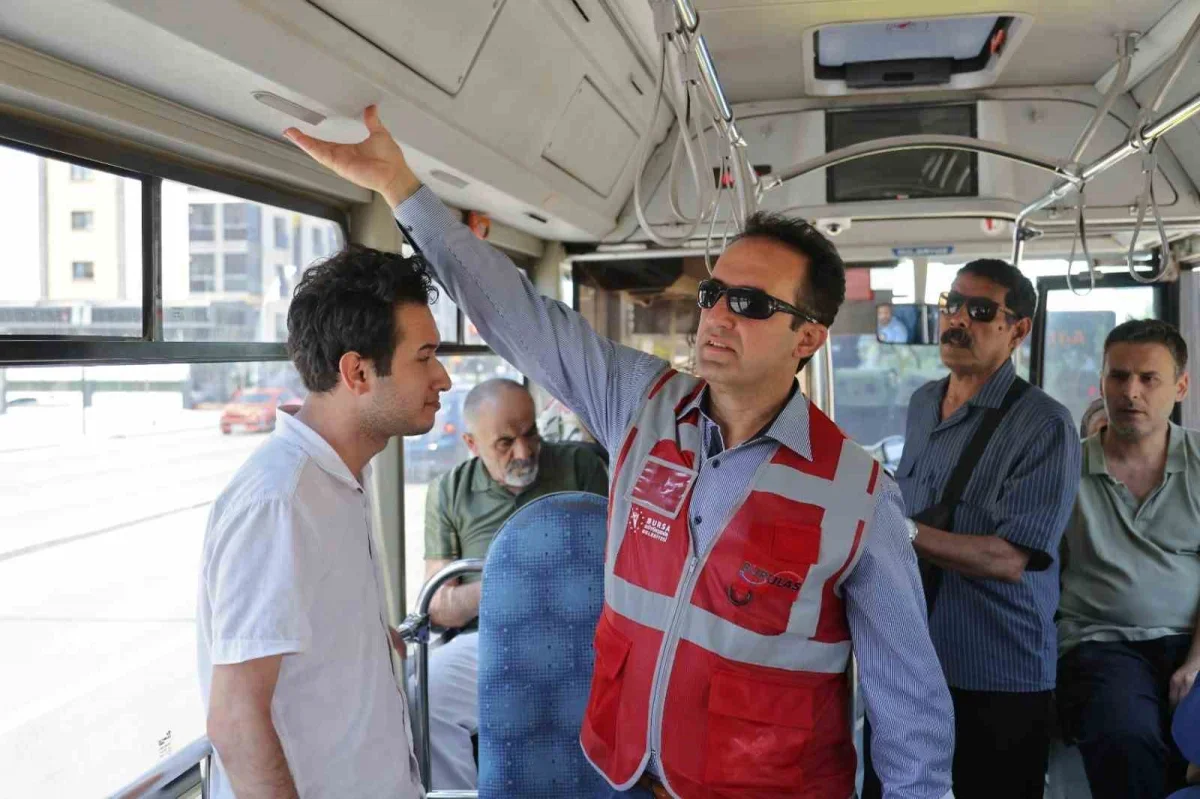 Bursa'da toplu taşımada klima denetimi yaz boyunca sürecek