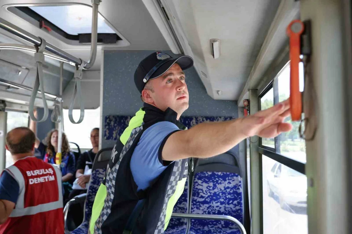 Bursa'da toplu taşımada klima denetimi yaz boyunca sürecek