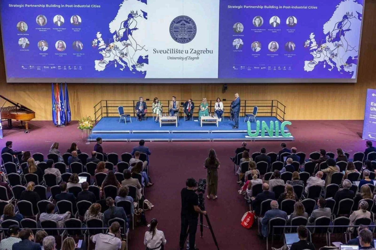 Esin Köymen, Zagreb'de UNIC Şehir Liderleri Forumu'na katıldı