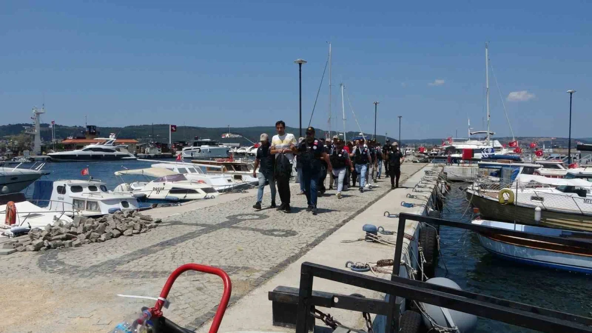 Gökçeada'da 6 FETÖ şüphelisi yasa dışı çıkışta yakalandı