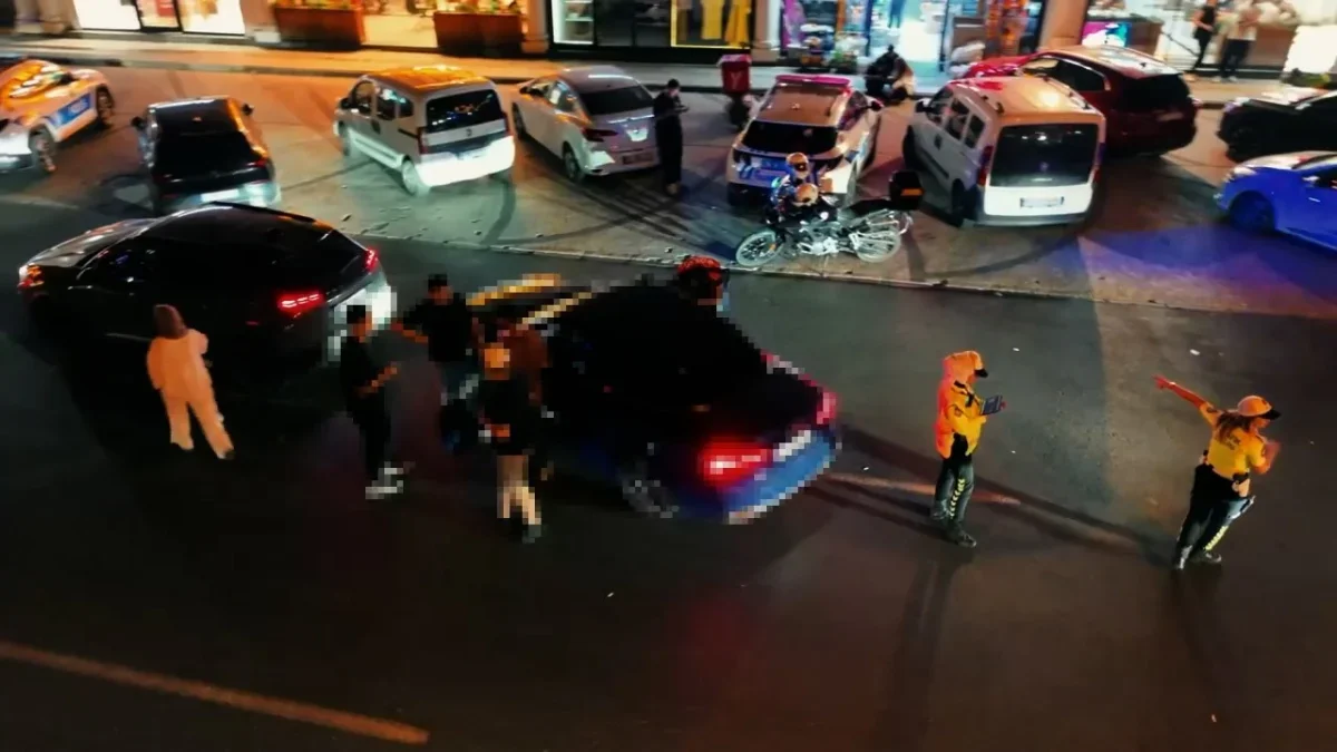 Başakşehir'de dronlu denetim: 248 sürücüye 613 bin lira ceza