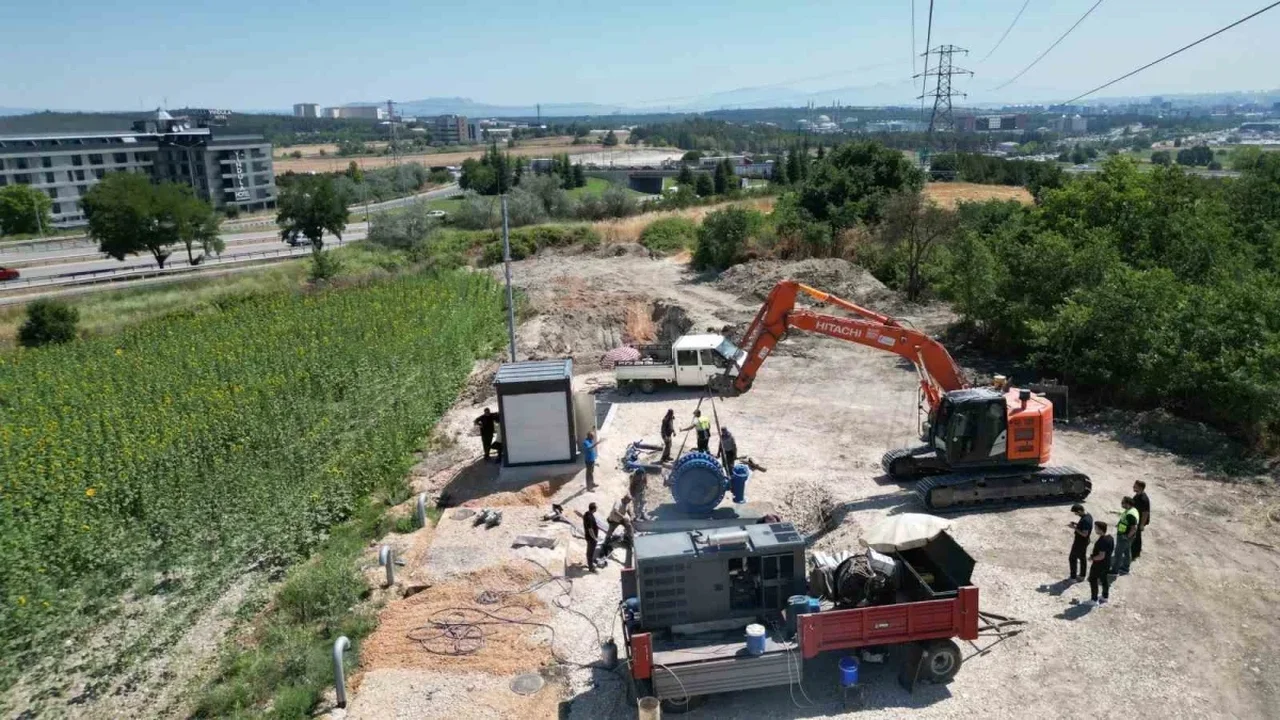 Çınarcık suyu Bursa şebekesine entegre ediliyor
