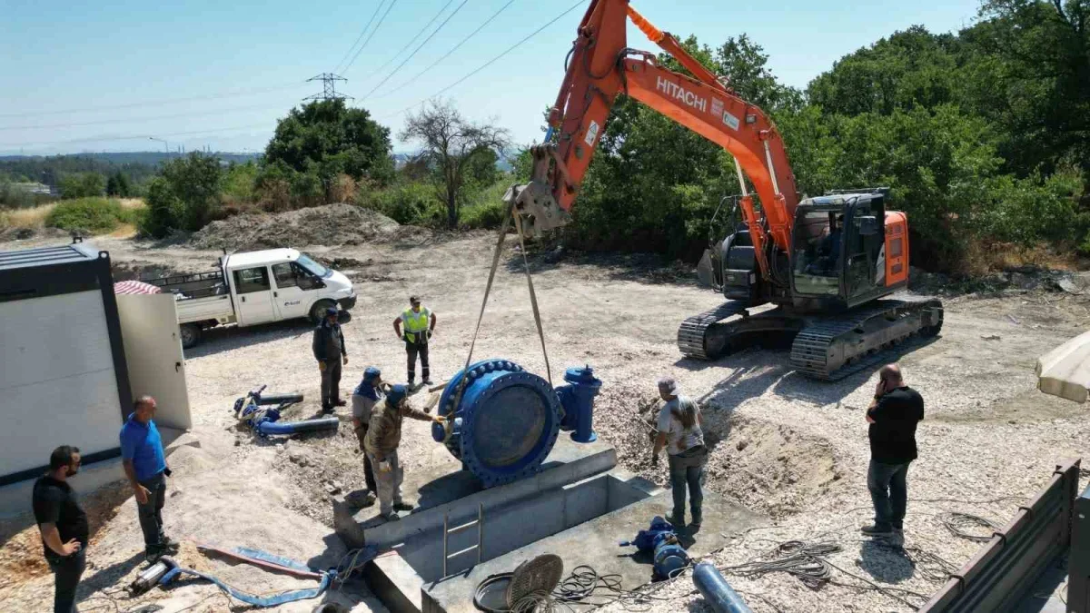 Çınarcık suyu Bursa şebekesine entegre ediliyor