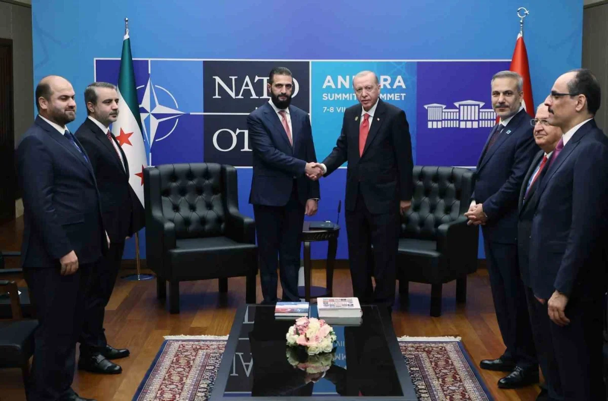 Erdoğan, Ahmed Şara ile Külliye'de görüştü: İş birliği mesajı