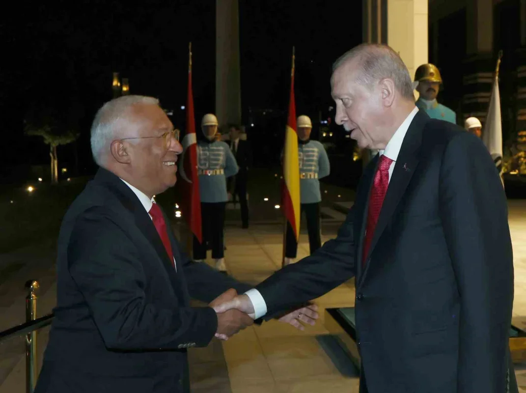 Erdoğan, AB liderleri Leyen ve Costa'yı Ankara'da kabul etti
