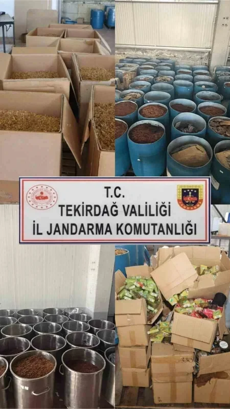 Tekirdağ'da bir ayda 215 şüpheliye operasyon, 24 tutuklama