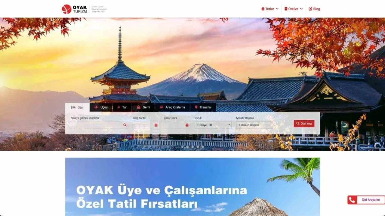 OYAK Turizm yeni dijital platformunu kullanıma açtı