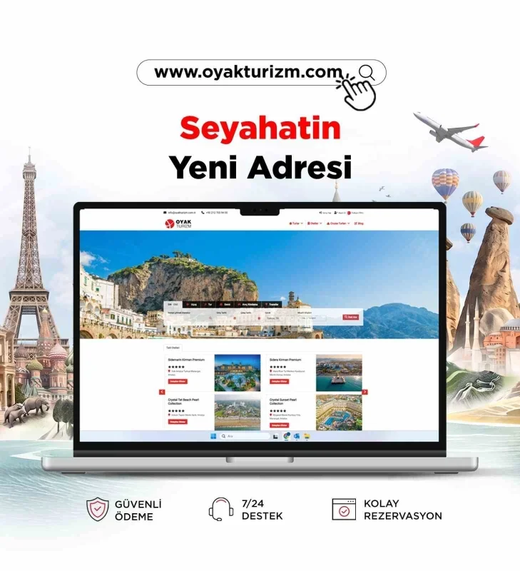 OYAK Turizm yeni dijital platformunu kullanıma açtı