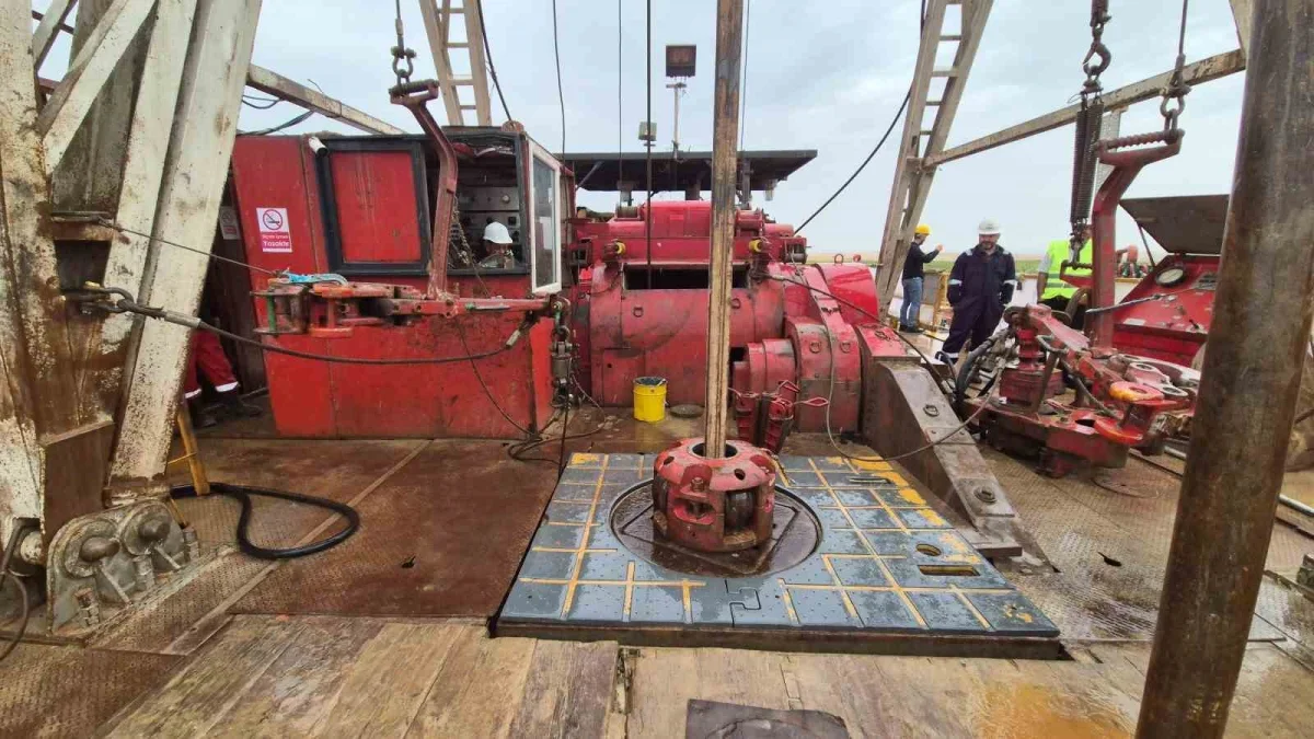 Tekirdağ'da yerli doğalgaz üretimi günde 200 bin metreküpe çıktı
