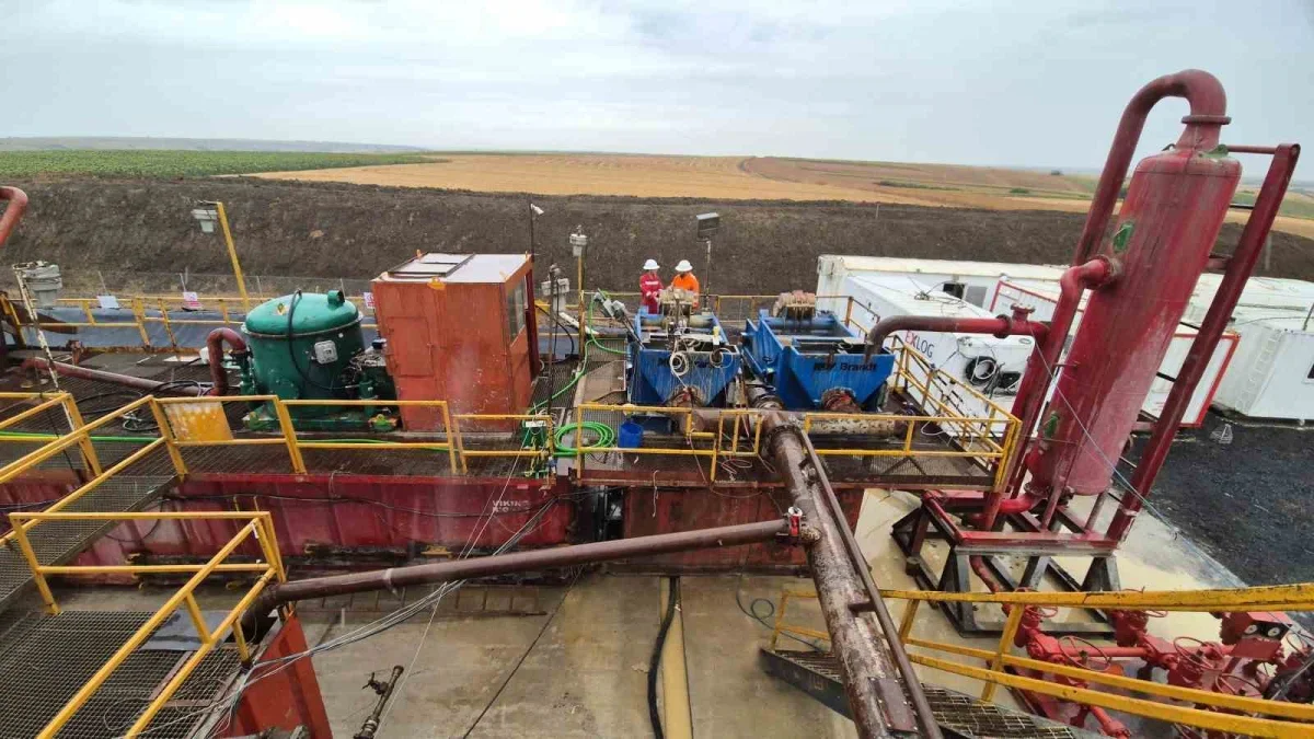Tekirdağ'da yerli doğalgaz üretimi günde 200 bin metreküpe çıktı