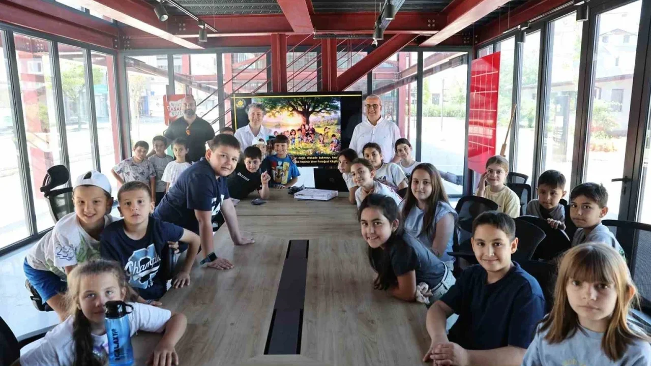 Nilüfer'de çocuklar toprağın izinde: Yaz programı başladı