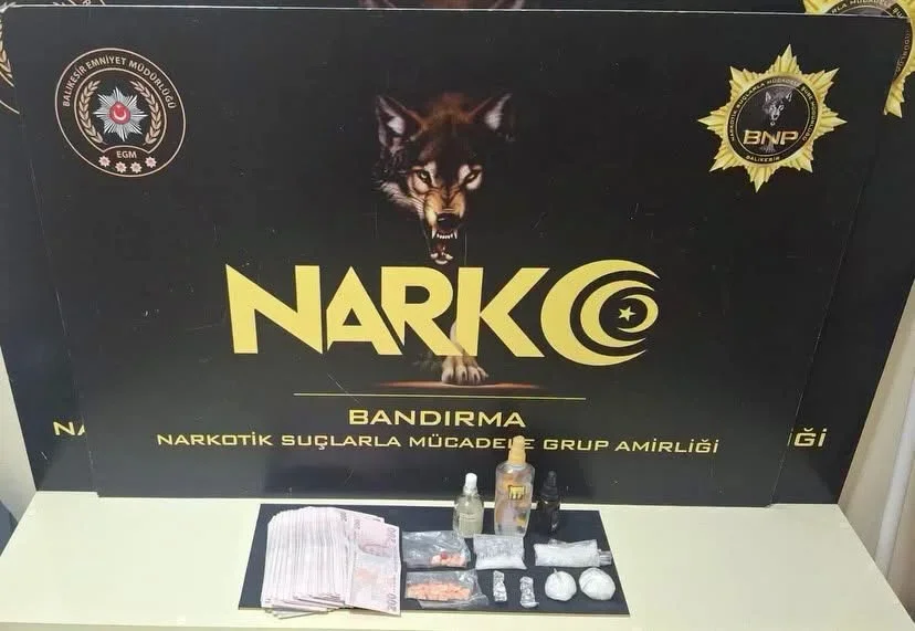 Bandırma'da narkotik operasyonu: 6 şüpheli tutuklandı