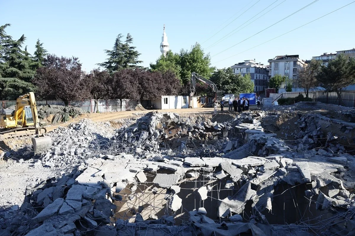 Kağıthane'de Nurtepe Spor Tesisi için çalışmalar başladı