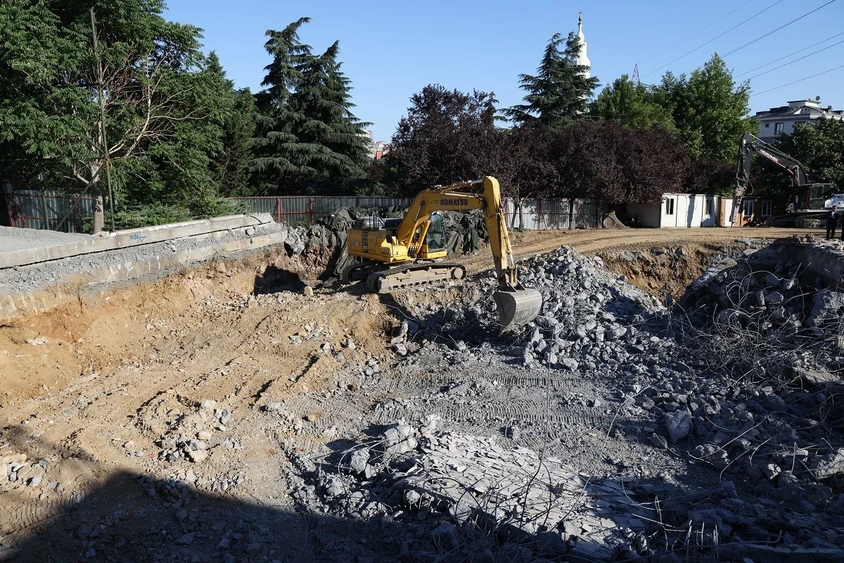 Kağıthane'de Nurtepe Spor Tesisi için çalışmalar başladı