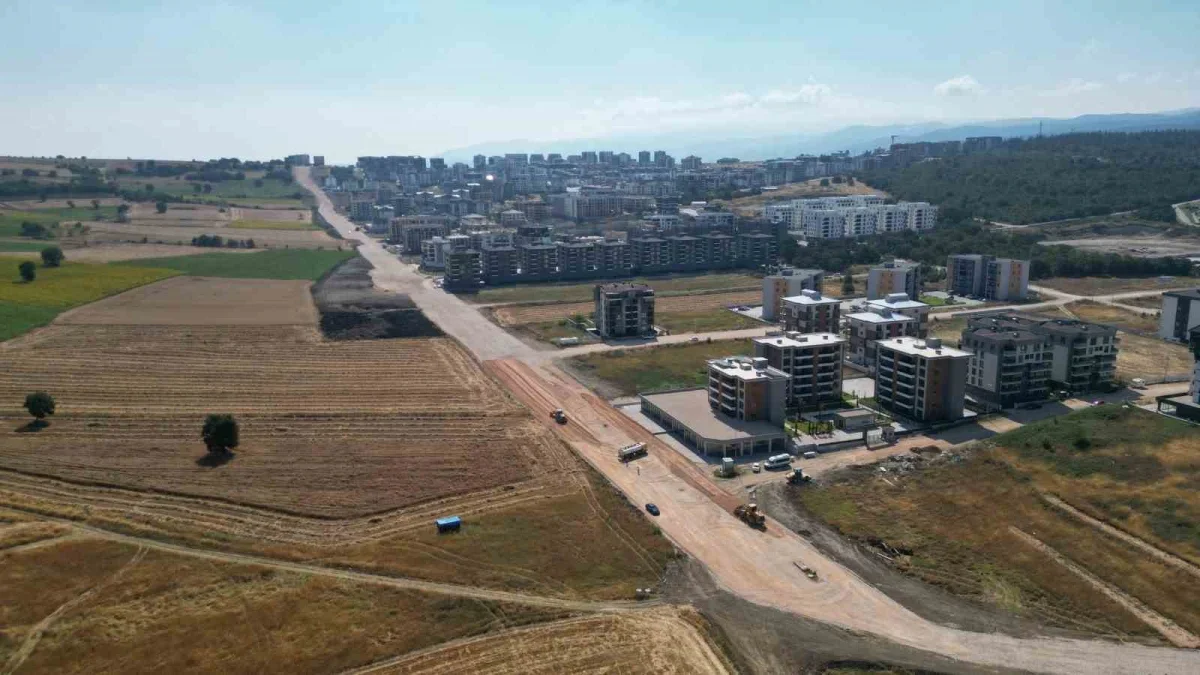 Nilüfer'e yeni bulvar geliyor: Barbaros Bulvarı'nda çalışmalar sürüyor