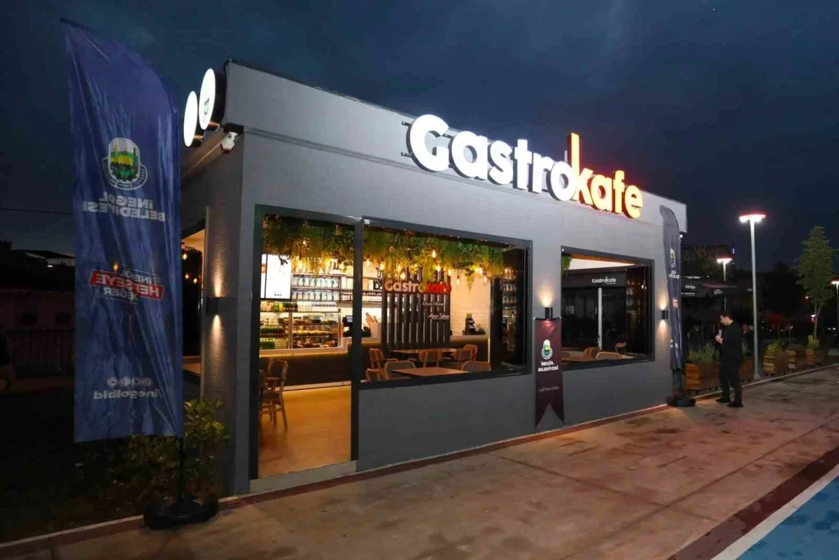 Gastro Kafe Kanal İnegöl Şubesi hizmete başladı