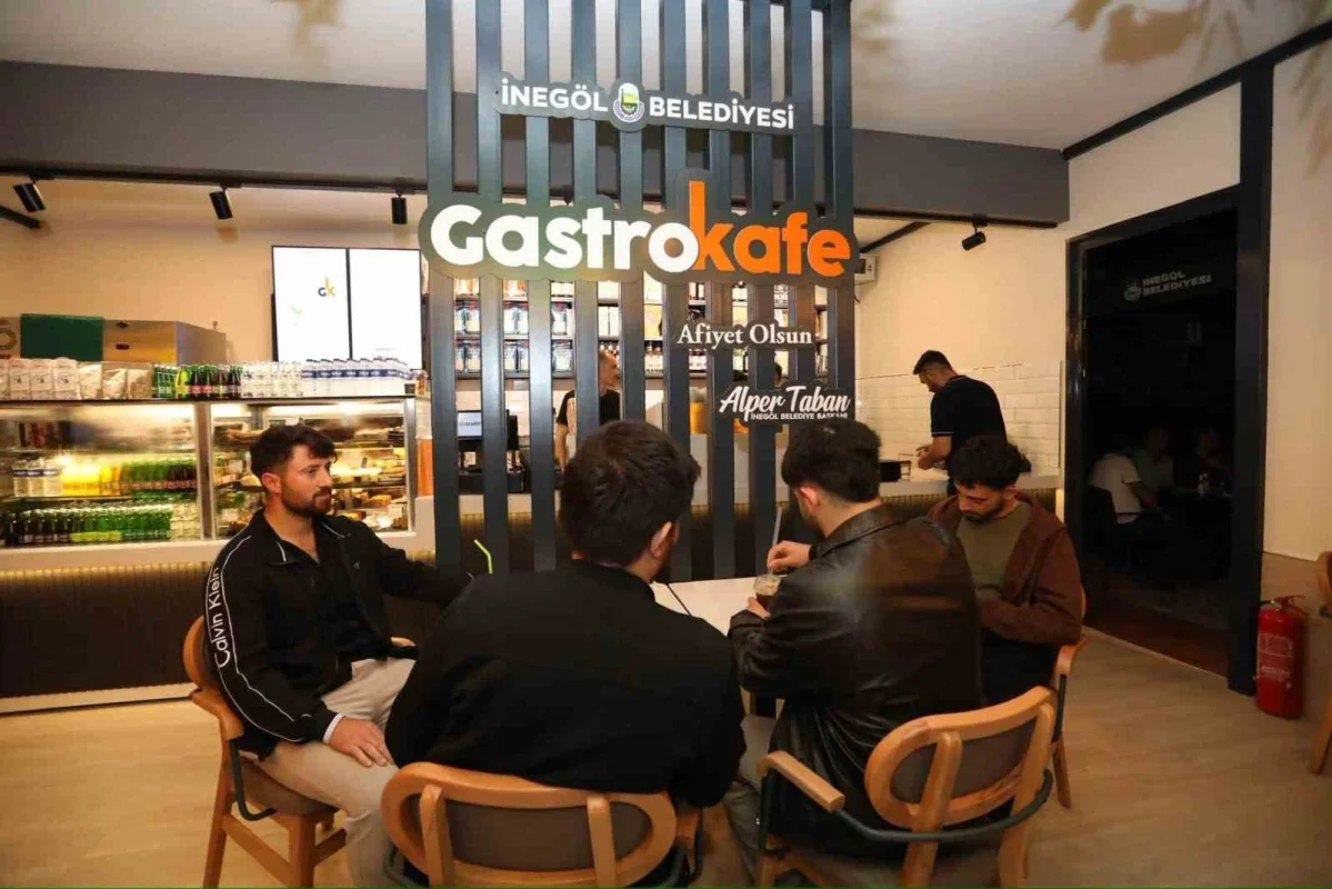 Gastro Kafe Kanal İnegöl Şubesi hizmete başladı