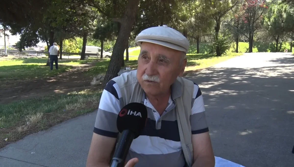 İstanbul Beyoğlu'nda yünlerini anayol kenarında kurutuyorlar