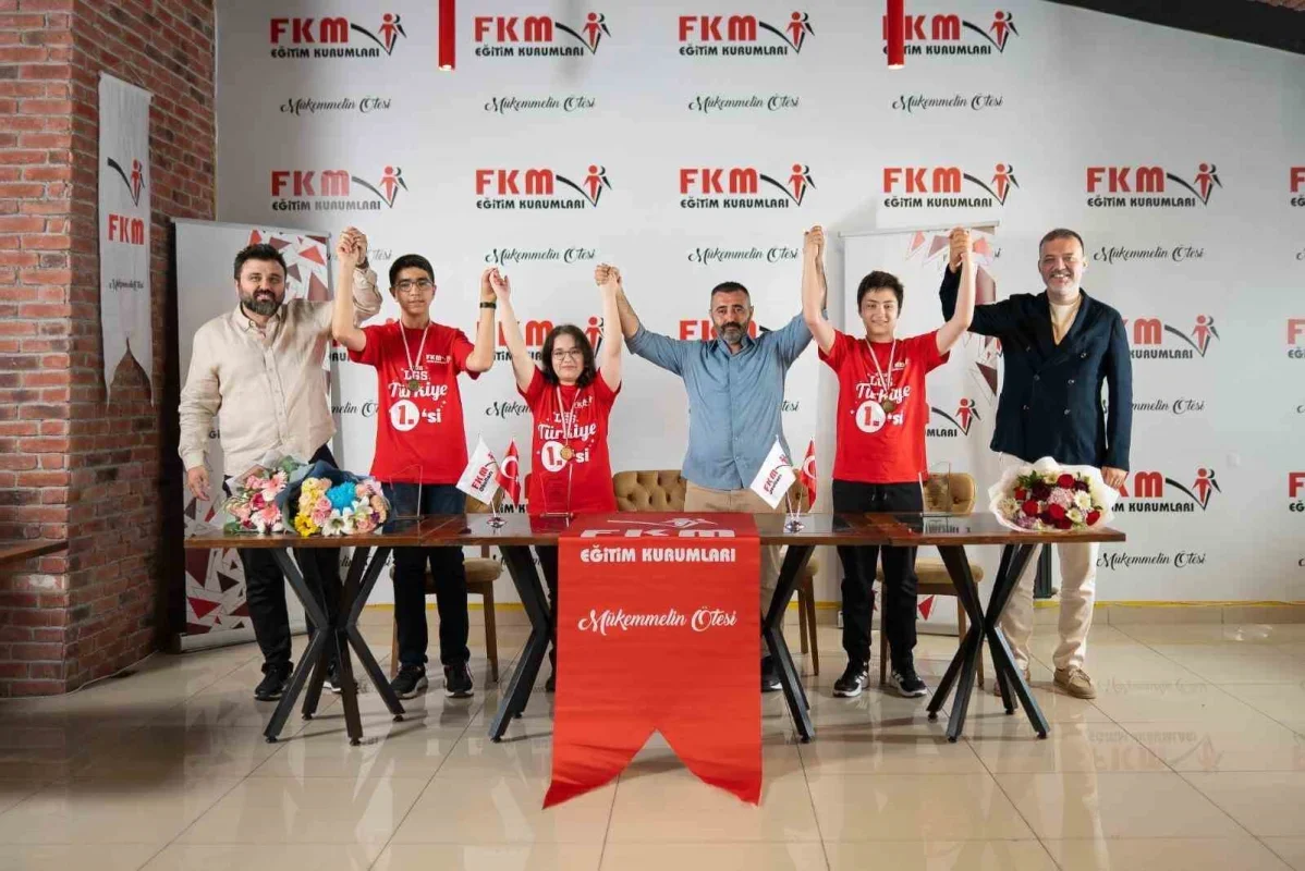 FKM Eğitim Kurumları'ndan 2026 LGS'de 3 Türkiye birincisi