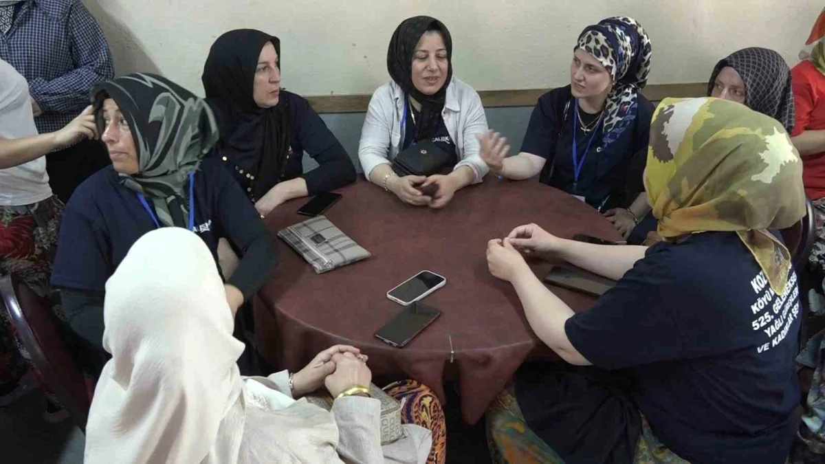 Kozluören'de kadınlar köy yönetimini bir günlüğüne devraldı