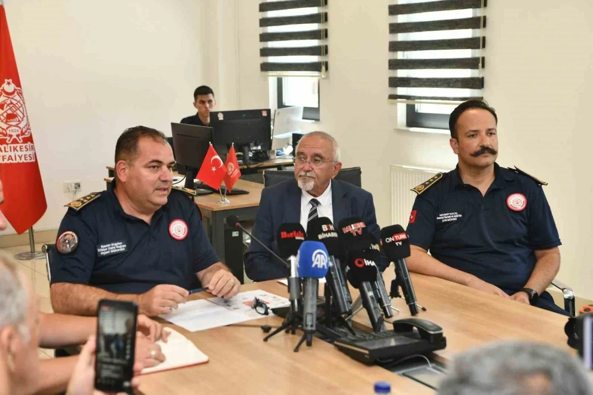 Balıkesir İtfaiyesi AFAD Orta Seviye Akreditasyonunu Aldı