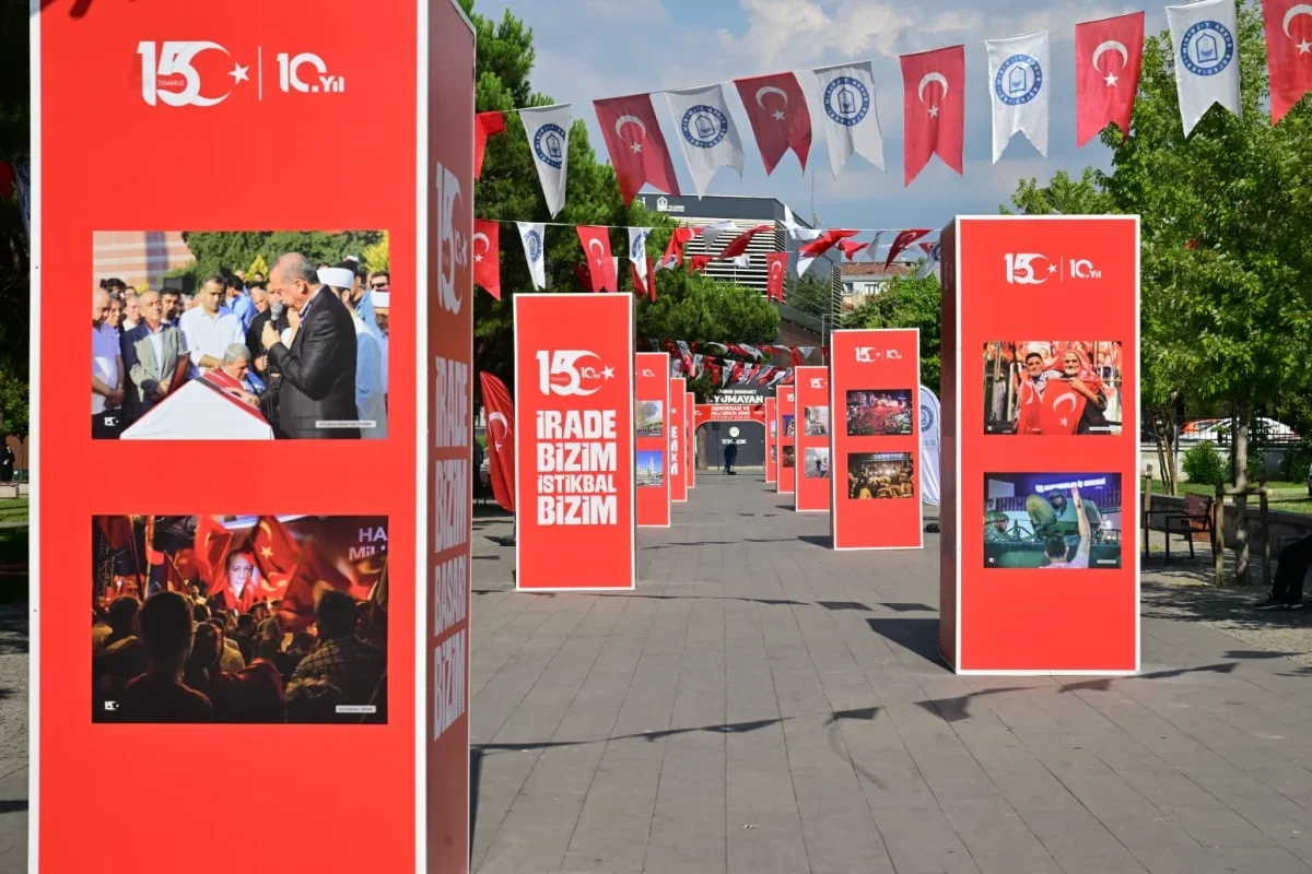Yıldırım'da 15 Temmuz fotoğraf sergisi ziyaretçilerini bekliyor