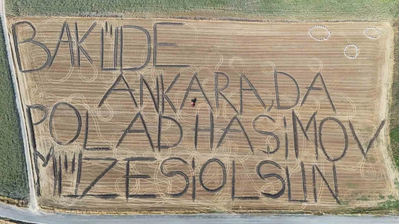Burak Tunçkol'dan Polad Haşimov için tarlada çağrı