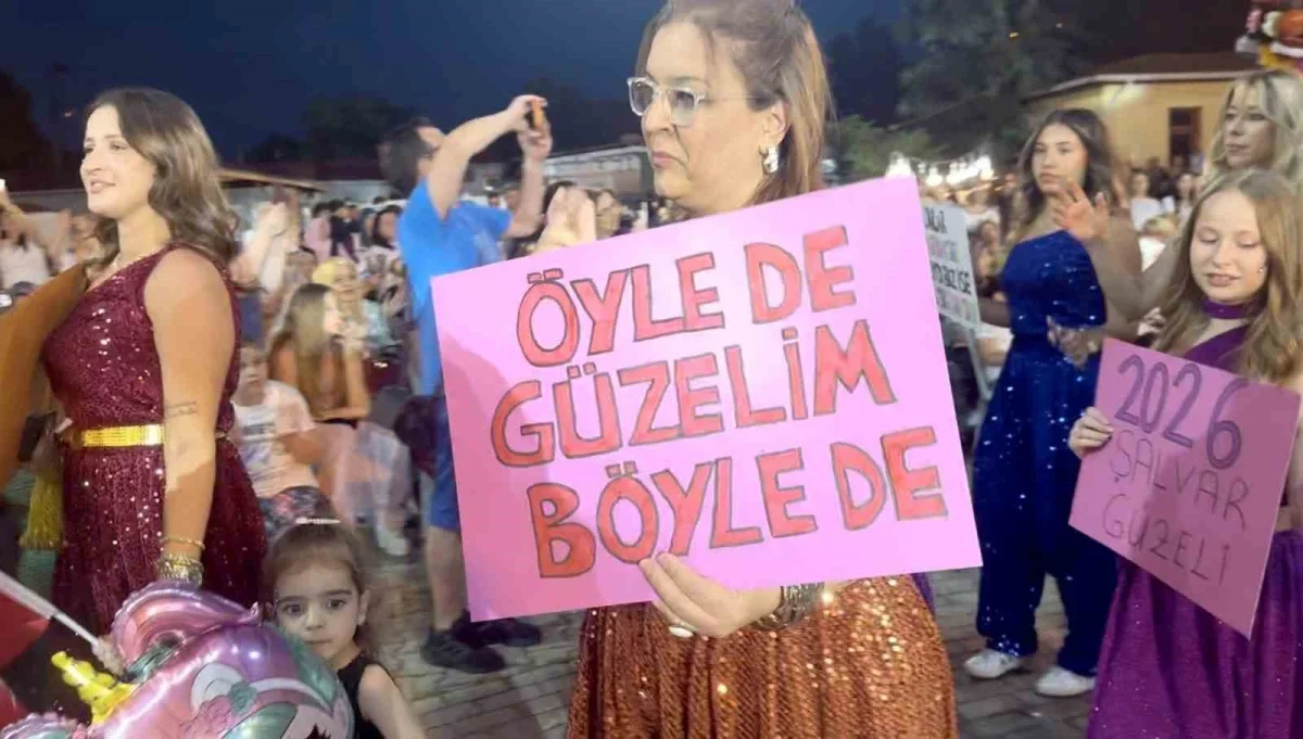 Tekirdağ Muratlı'da Şalvar Gecesi renkli görüntülere sahne oldu