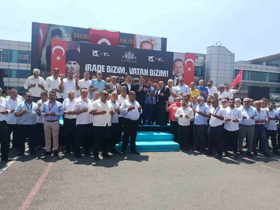 15 Temmuz'un 10. yılında İstanbul'da 253 taksiden anlamlı kortej