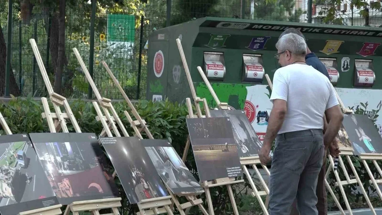 Gürsu'da 15 Temmuz fotoğraf sergisi vatandaşlarla buluştu