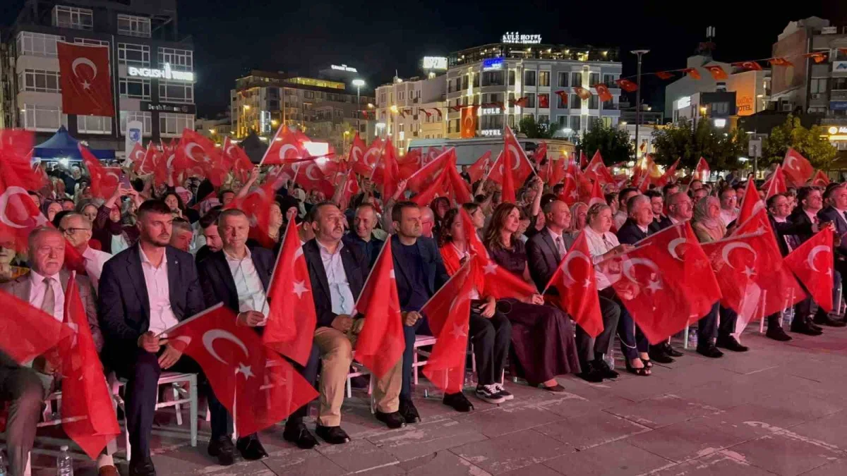 Çanakkale'de 15 Temmuz anma etkinlikleri düzenlendi